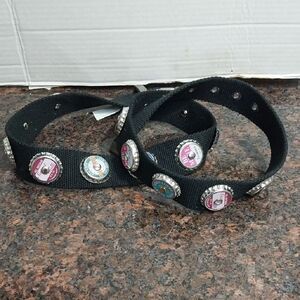 Sleek Black Belt with Ergonomic Design